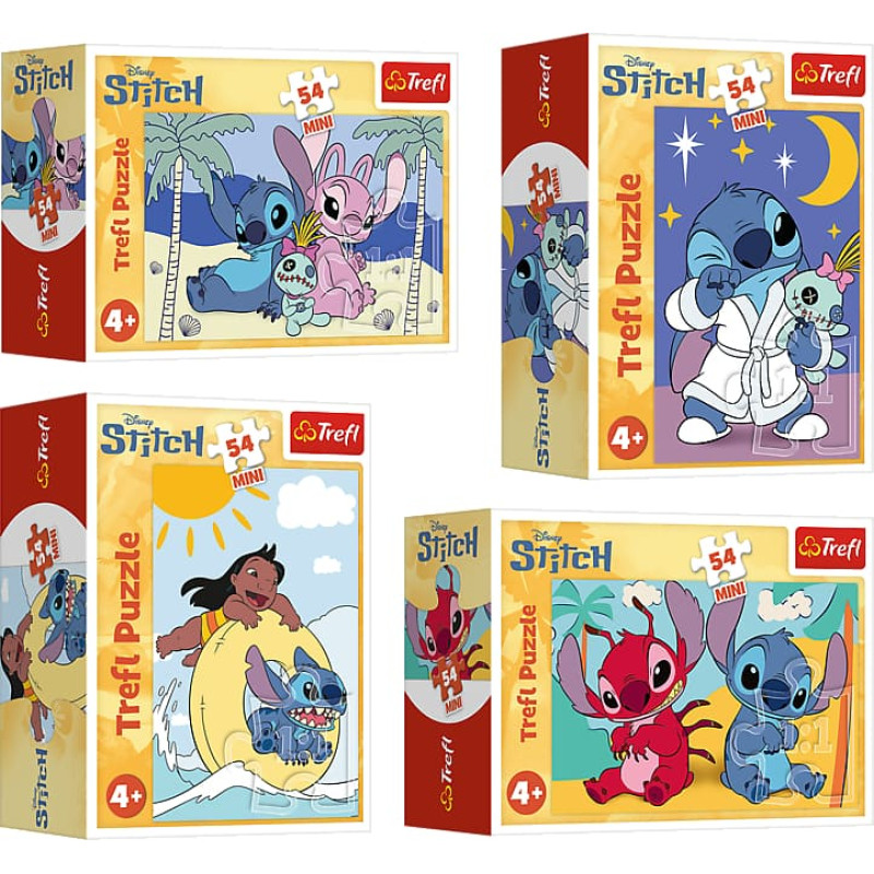 Trefl DISNEY STITCH mini puzzle 54 pcs