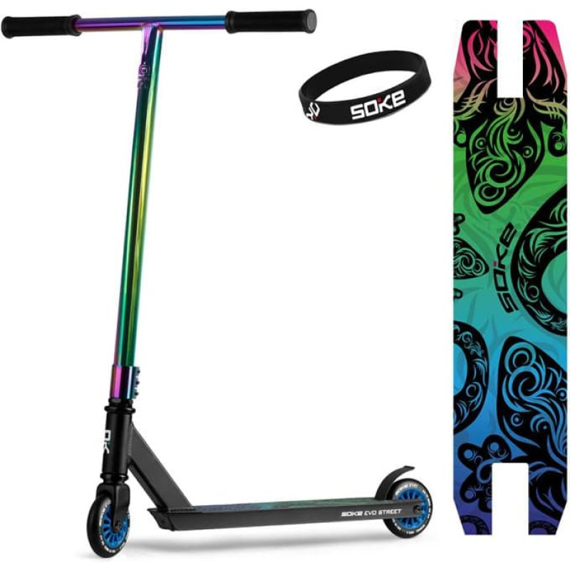 Soke Tricksparkcykel SOKE EVO, black-neochrome