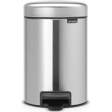 BRABANTIA atkritumu tvertne ar pedāli NewIcon, 3 l, Matt Steel