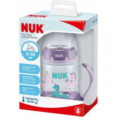 NUK ZE-105 Set FC Bottle 150ml with handles and temperature indicator + non-drip silicone teat for free.