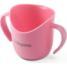 Babyono Mācību krūze ergonomiskā FLOW BabyOno 1463/04 pink [A]