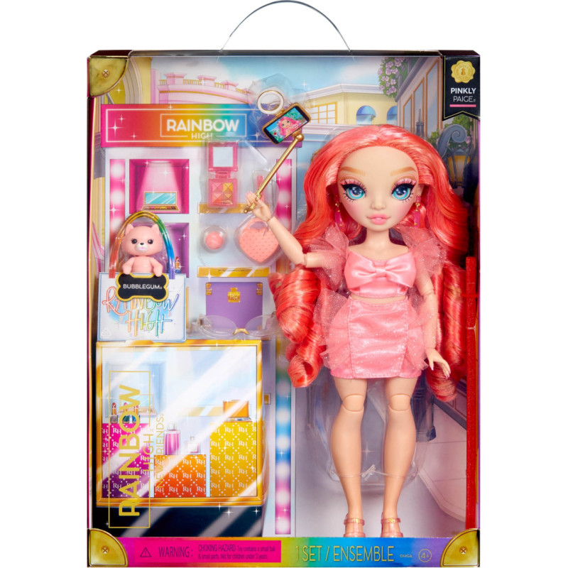 Rainbow High New Friends Fashion Doll- Pink 501923 501909