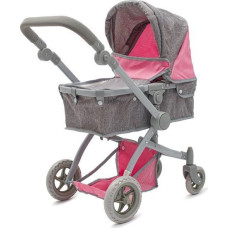 Spela med 56090 2IN1 SOPHIE DOLL STROLLER ROSA-GRÅ