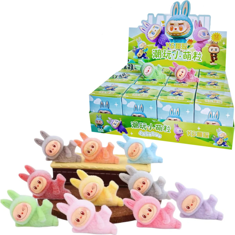 Labubu Yoga figur Blind Box (slumpmässigt innehåll)