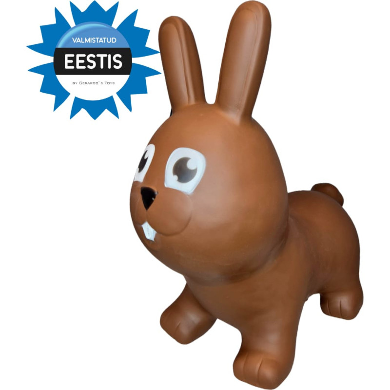 Gerardo's Toys Jumpy hoppdjur – kanin, brun