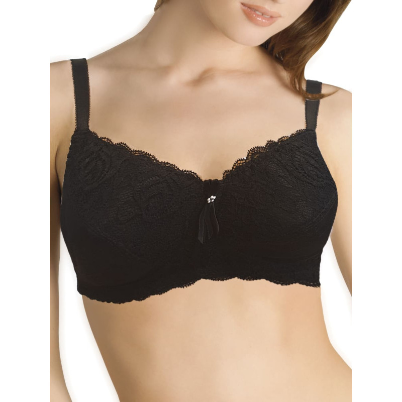 Tonus Elast 0407-03 ”Sofija” elastisk medicinsk/rehabiliterings-bh Black N2 (C80)