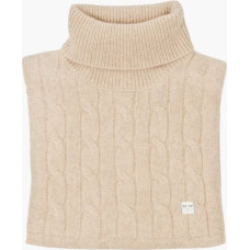 Livly Clothing kabelstickad kashmirhalsduk, beige, en storlek