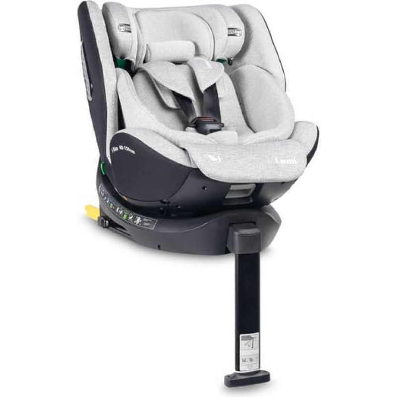Caretero LUMI I-SIZE Bilbarnstol LIGHT GREY (40-150)