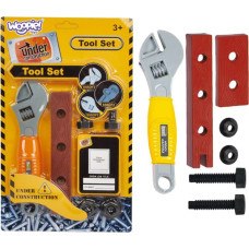 Woopie 56782 verktygssats för liten hantverkare – justerbar skiftnyckel