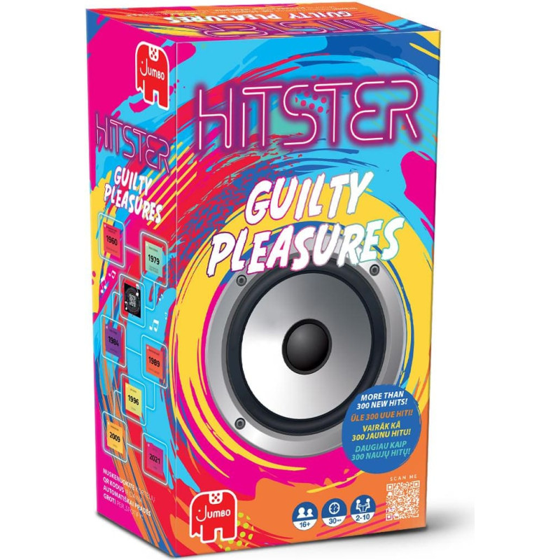 HITSTER partyspel: Guilty Pleasures