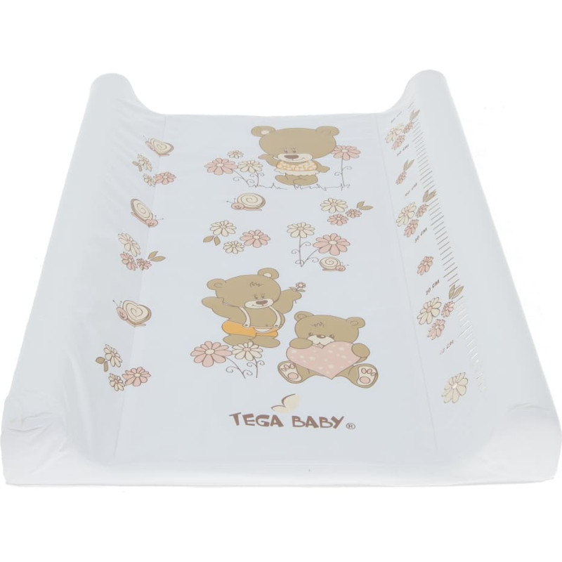 Tega MS-009-118 hard changing mat “Bear”, white pearl