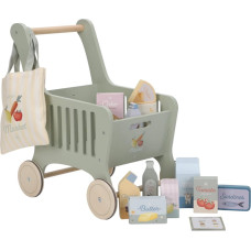 Little Dutch Wooden Shopping Cart FSC