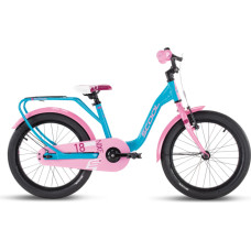 S´cool Barncykel S'COOL niXe 18" Ocean/Pink