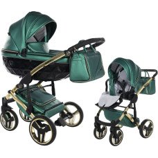 Junama Universal stroller 2 in 1 Fluo Line v3 - 02 green