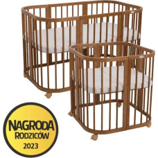 Waldin 7-i-1 barnsäng i trä med madrass, Vintage