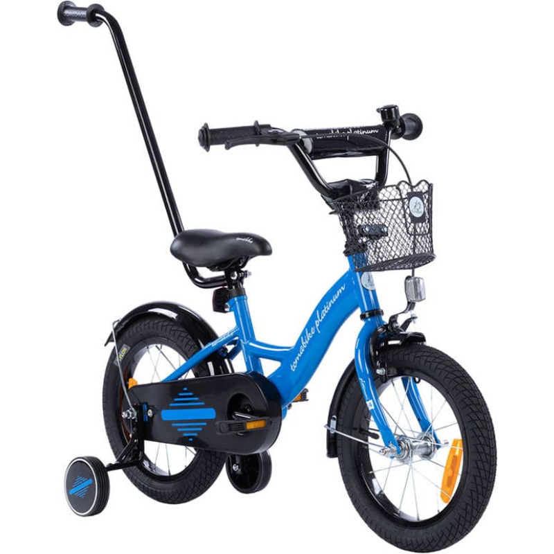 TOMABIKE Bērnu velosipēds 14" XXIII PLATINUM BLUE