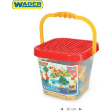 Wader 41340 Mini Blocks - Klocki Mini Blocks w wiaderku (134 elementy)