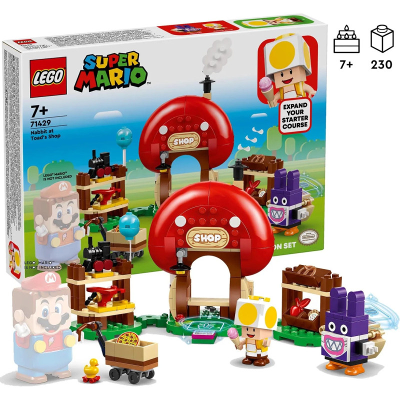 Lego Super Mario Nabbit at Toads Shop Expansion Set 71429