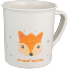 Canpol Babies Plastmasas krūzīte ORANGE FOX 04/413