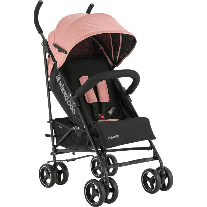 Kikkaboo barnvagn Beetle Pink 2023