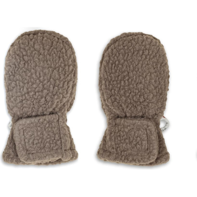 Lodger babyvantar Mittens Teddy, Buffalo, 0–12 månader, artikelnummer MTT 535_0-12
