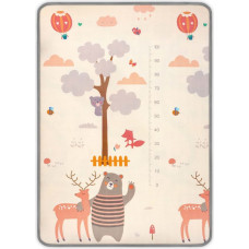 Milly Mally ihoprullningsbar skumlekmatta Kinder Animals