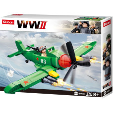 Sluban construction set, WWII attack plane, 170 pcs.