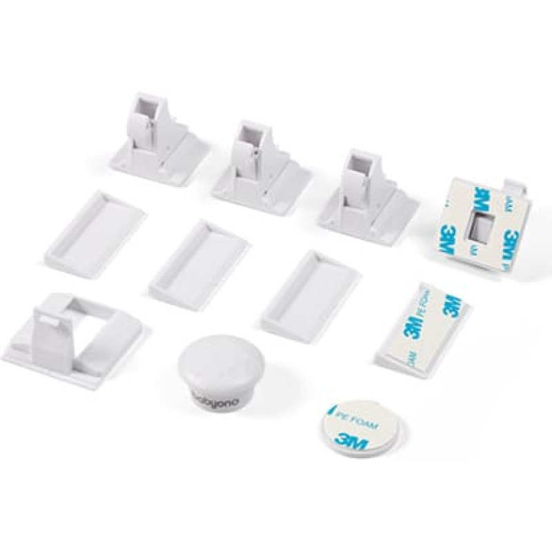 Babyono Möbelskydd – Magnetlås, 4 st.