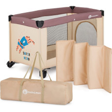 Petite&Mars resesäng, modell 17639, 1 nivå, KOOT, TIGER SUPER HERO