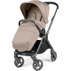 Peg-Perego Switch DESERT stroller with reversible handle and footmuff