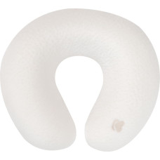 Memory foam travel pillow Airknit White