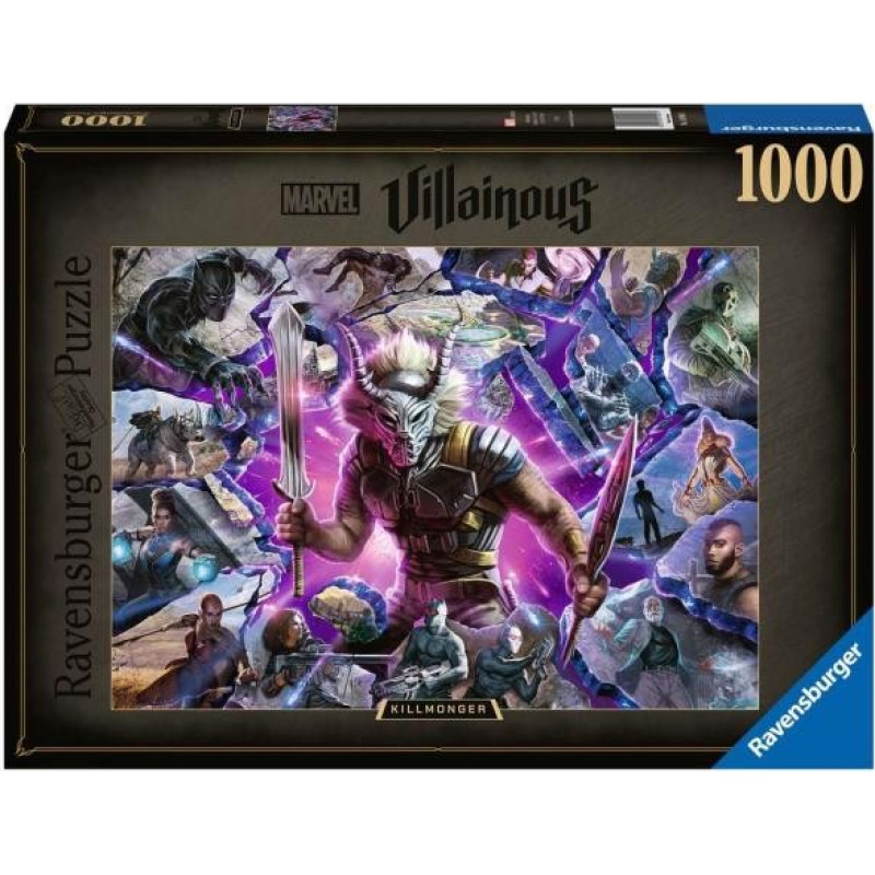 Ravensburger puzzle Villainous: Killmonger 1000p 16906