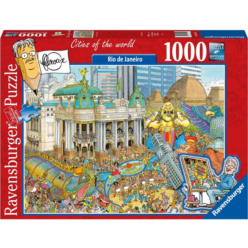 Ravensburger puzzle Rio de Janeiro 1000p 16194