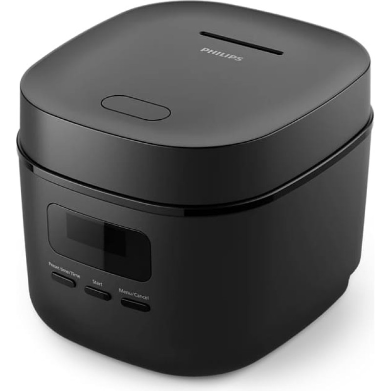 Philips 3000-seriens Mini riskokare, Black - HD3080/80