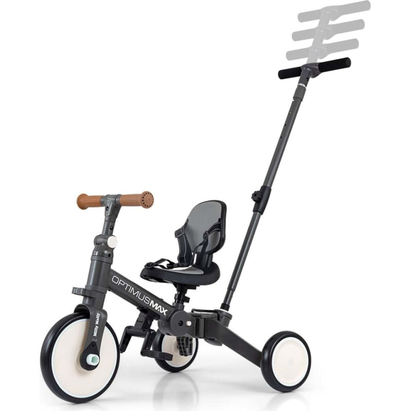 Qplay cykel 5in1 Optimus Max Dark Grey