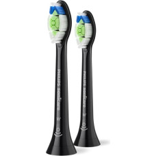 Philips Sonicare Optimal White tandborsthuvuden (2 st.), svarta — HX6062/88