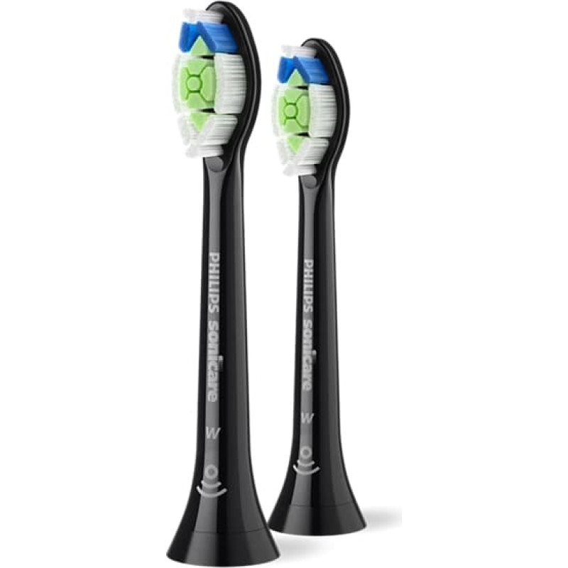 Philips Sonicare Optimal White tandborsthuvuden (2 st.), svarta — HX6062/88