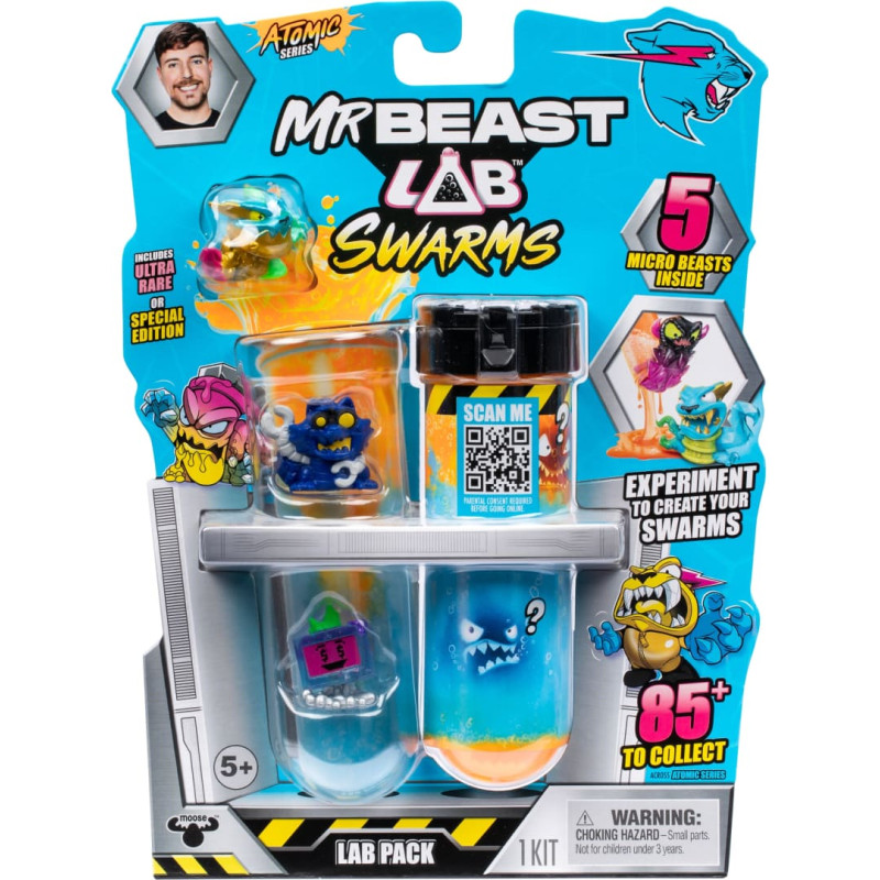 Beast Lab MRBEAST LAB Figūriņas mēģenē Swarms, 5 gab.