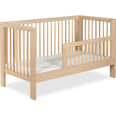 Barnsäng Klupś LittleSky OLIVIA 140×70 cm med skyddslist, bok