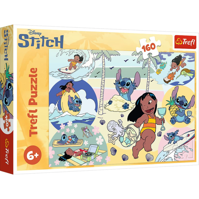 Trefl Disney Stitch pussel ”Lilo & Stitch”, 160 bitar