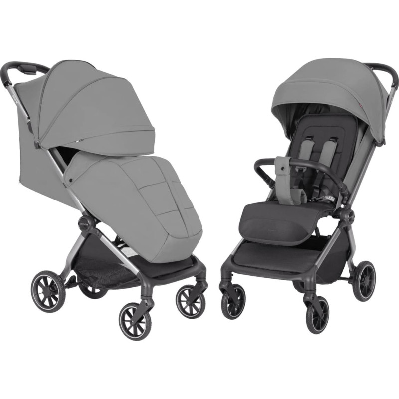 Carrello Baby sittvagn Atom M CRL-5527 Alloy Grey