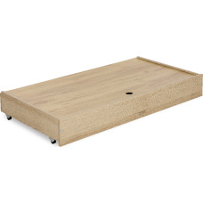 Klupś förvaringslåda till säng 140×70 cm, bokfärg