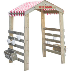 Classic World Edu trädgårdsgrind i trä / pergola / blomställning