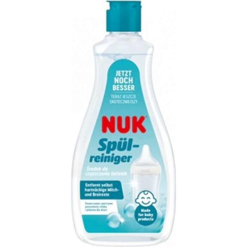 NUK 441823 rengöringsmedel för nappflaskor och nappar, 500 ml (565094, 10256014)