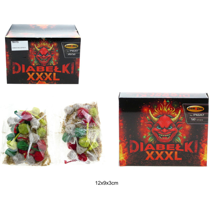 Smällärtor XXXL, 50 st.