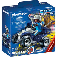 Playmobil Polis – Snabb fyrhjuling (71092)