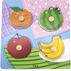 VIGA Koka puzle Fruits 44597