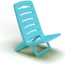 Bica trädgårdsstol ”Sandy”, 37,5 x 55 x 65 cm, blandade färger: ljusblå / grön / rosa / orange