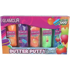 Gazelo Toys 42767 Buttermasse Super Goo, 60 g, 5 Farben