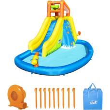 BESTWAY piepūšamais rotaļu laukums Mount Splashmore Mega WaterPark, 53345